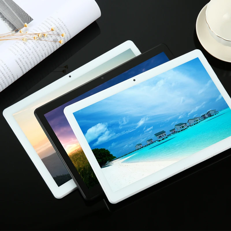 Новый Android Play Store 10-дюймовый планшетный ПК 9 0 4 ядра Google Market 3G телефонные звонки две