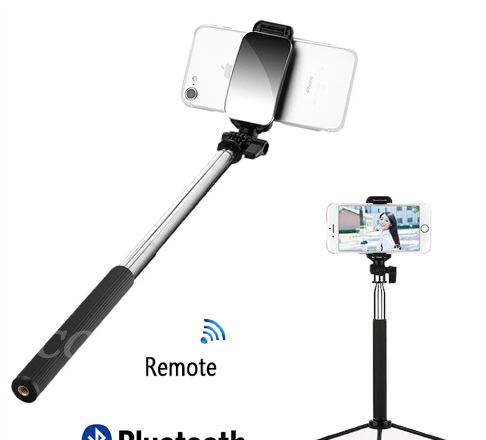 COOLJIER Новейшая Беспроводная дистанционная Bluetooth селфи-Палка с мини-штативом и зеркалом для iPhone samsung huawei Android