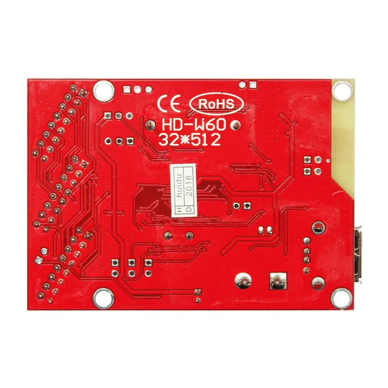 Huidu HD W60 светодиодный дисплей контроллер wifi карта p10 программируемая прокрутка