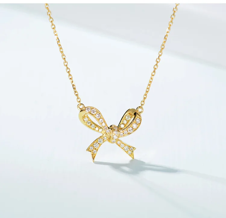 NPKDS Корейская версия Простой Модный комплект с подвеской в виде бриллианта и