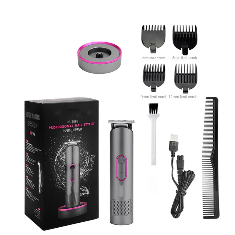 

Clipper Barber Trimmer for Men Hair Clipper Beard Electric Razor Shaver Machine Cut Professional Haircut Machine Wireless Usb