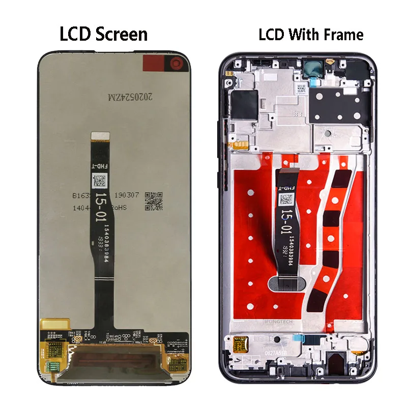 

ORIGINAL 6.4" For HUAWEI Nova 6 SE JNY-AL10 JNY-TL10 LCD Display Touch Screen Digitizer For Nova 5i LCD Glass