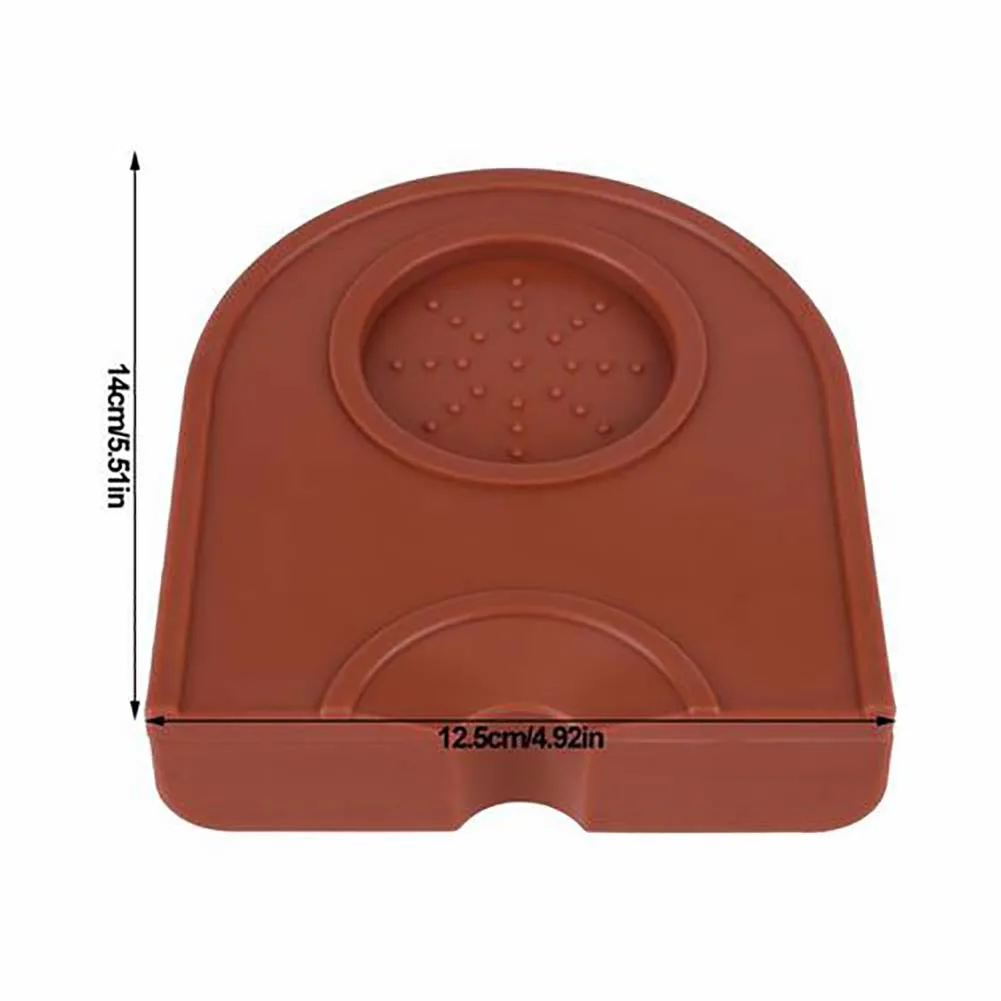 

Silicone Espresso Tamp Mat Coffee Tampering Corner Mat Pad Tool Non-Slip Coffee Tamping Tool Holder Silicone Pad Mat