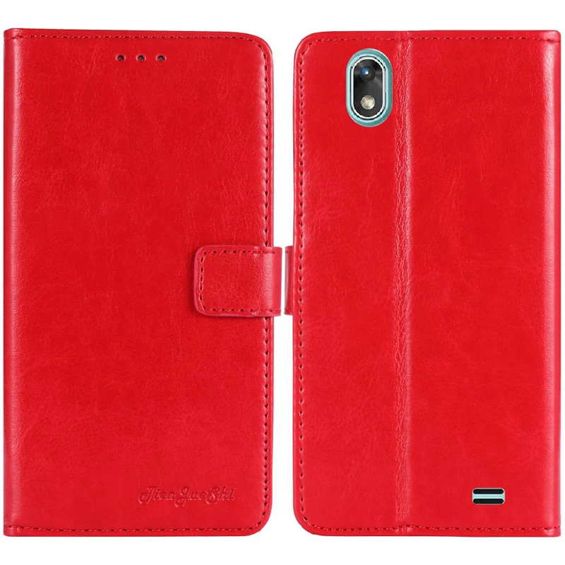 TienJueShi Ретро защитный кожаный чехол для телефона Prestigio Muze U3 Grace B7 S7 LTE PSP7572DUO кошелек