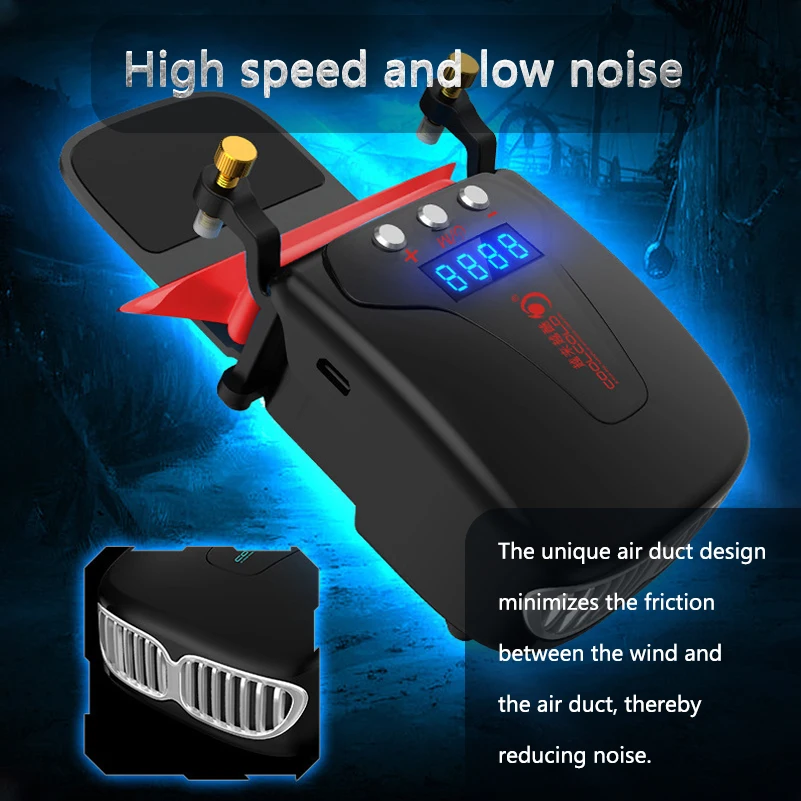 Умный Регулируемый охлаждающий вентилятор для ноутбука с воздушным охлаждением