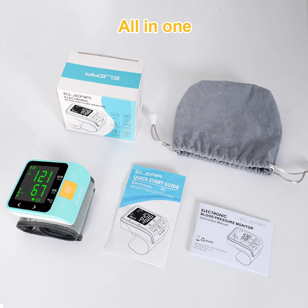 

Wrist Blood Pressure Monitor Heart Rate BP Cuff Portable Digital LCD Automatic Tonometer Sphygmomanometer Cheap