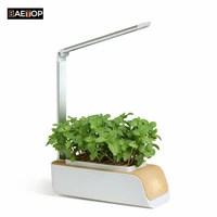 for home kitchen hydroponics growing system indoor herb garden growing system with led grow light smart germination kit