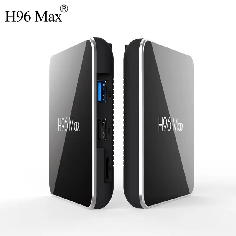 ТВ-приставка H96 Max X2 Android 9 0 Amlogic S905X2 LPDDR4 4 Гб 32 ГБ четырехъядерный процессор 2 4g/5 ГГц