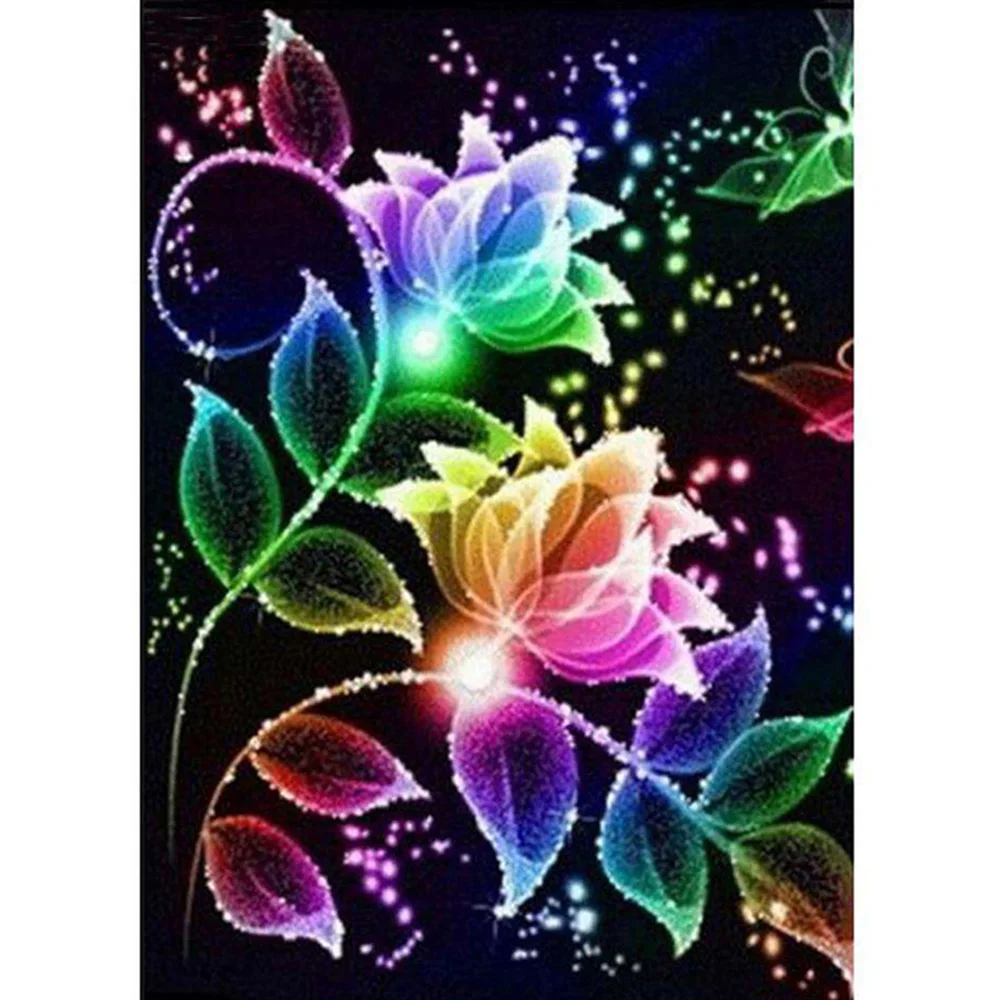 Полноразмерная Алмазная 5D картина сделай сам вышивка крестиком из светлых и