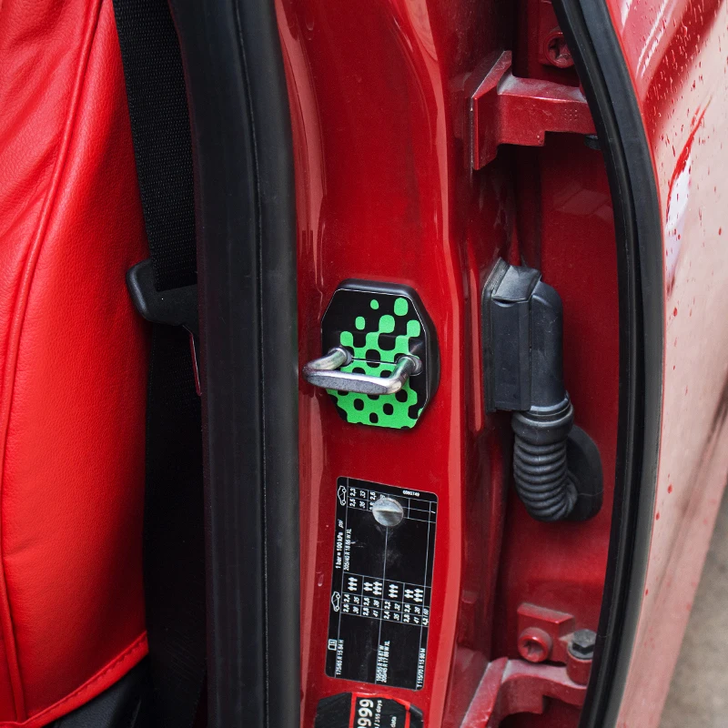 Стайлинг автомобиля антикоррозийный Автомобильный Дверной замок Защитная