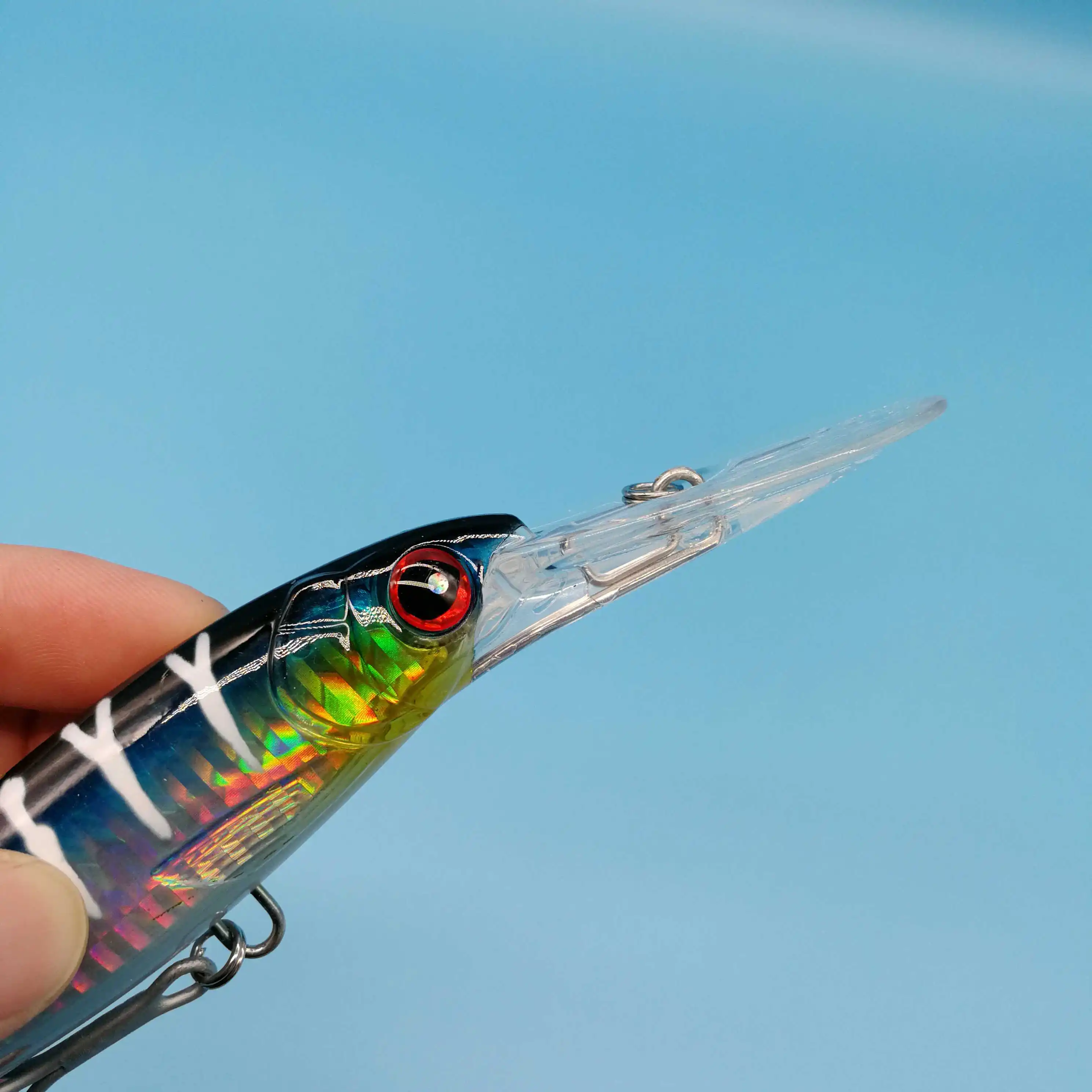 

NOEBY 5pcs/Lot Big Tongue Minnow Fishing Lure 32g/120mm Floating Minnow Artificial Bait Trolling Tuna Fishing Tackle