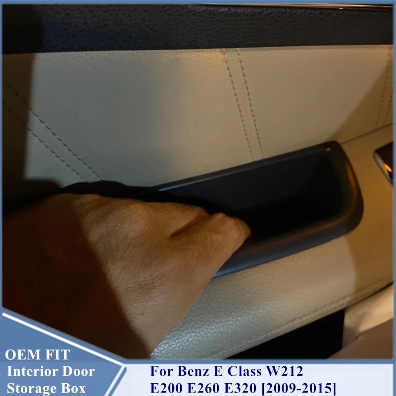 Для Mercedes Benz 2010 2015 E Class W212 E200 E260 E320 дверная ручка Держатель контейнера лоток