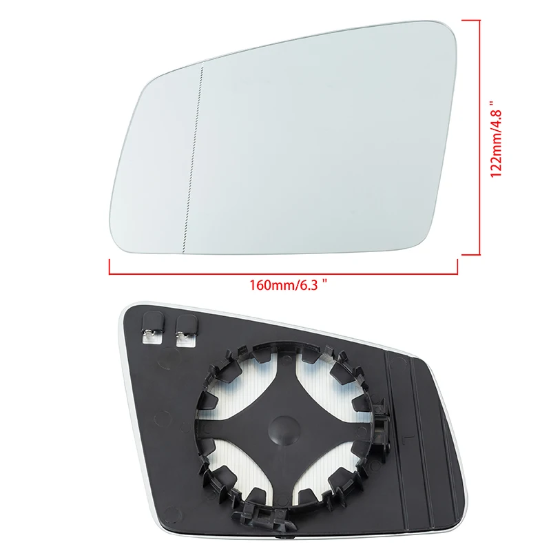 Левые/правые зеркальные очки POSSBAY с подогревом для Mercedes Benz C klase W204 Sedan 2007 2014