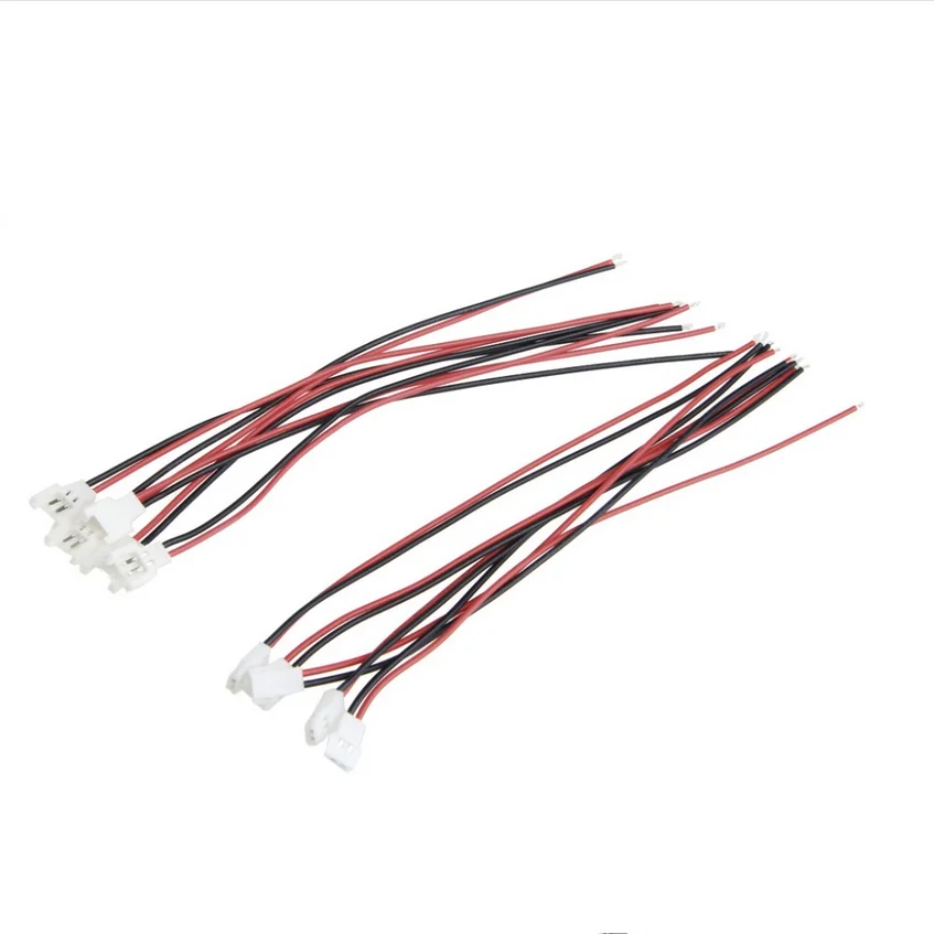 Buy 5/10 Mini Losi Style Pigtail Set JST-DS LOSI 2.0MM 2-Pin Connector Plug Male Female with 26awg Wire 100MM for RC battery on
