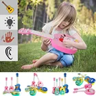 Для мальчиков музыкальный инструмент для девочек музыкальная гитара инструмент укулеле детские развивающие игрушки для детей школьного возраста, играть в игры для начинающих