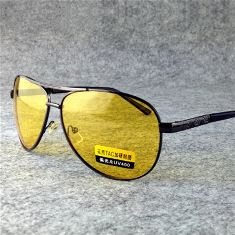 Очки ночного видения YOOSKE мужские Поляризованные для вождения ночью безопасные