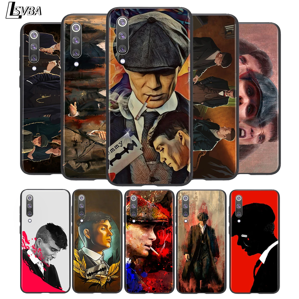 

hot Peaky Blinders Soft TPU For Xiaomi Mi 11i 11 10T 10 9T 9 A3 8 Lite CC9 SE Note10 Lite Ultra Pro Black Phone Case