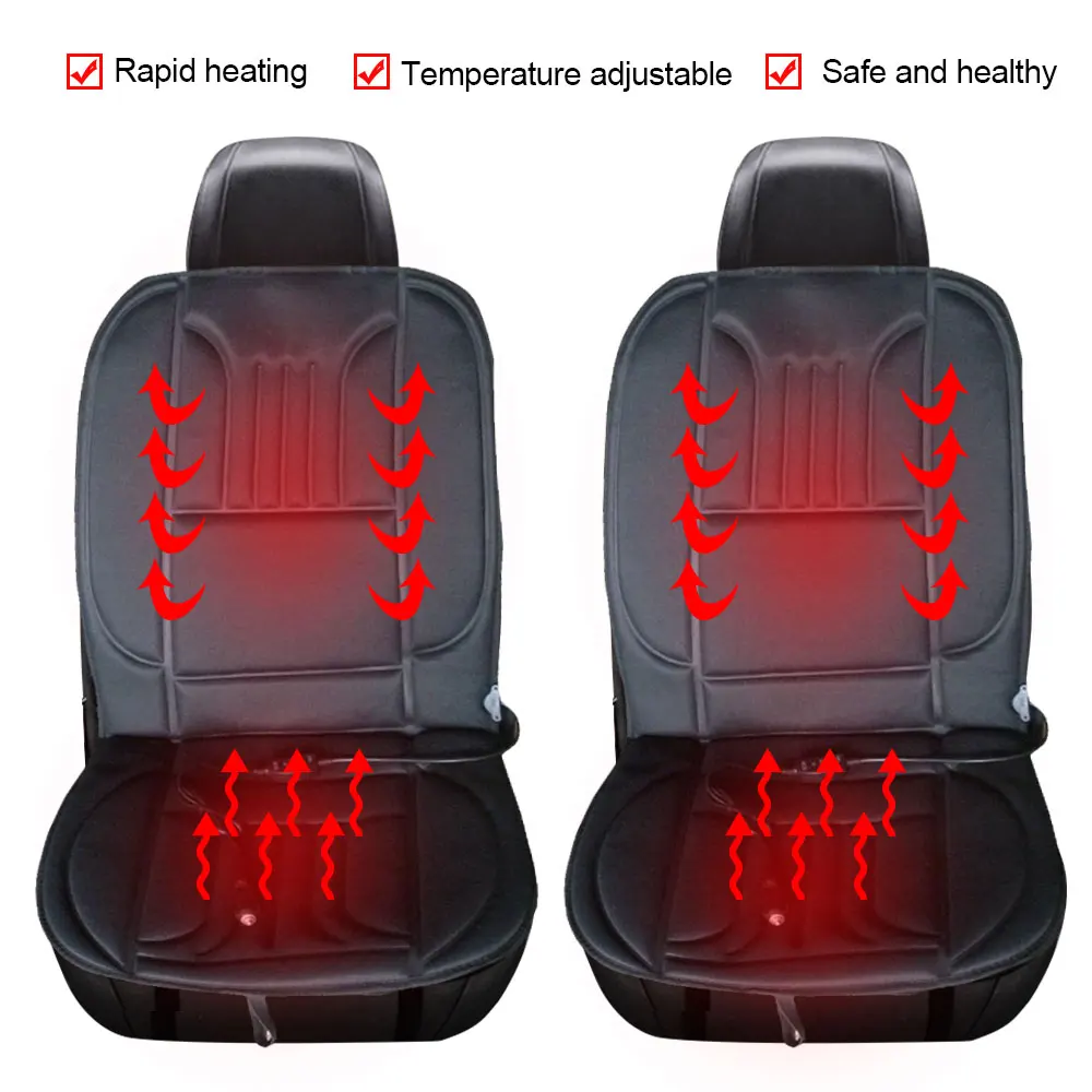 Winter 12V Car Seat Heater Cover Universal Truck Cushions Warm Heating Pads Auto Accessories | Автомобили и мотоциклы
