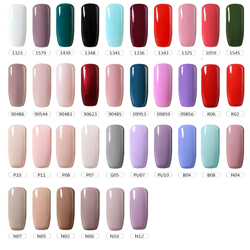 CHARM CHICA Uv 6 мл гель для полировки ногтей лак удаляющийся замачиванием белый цвет