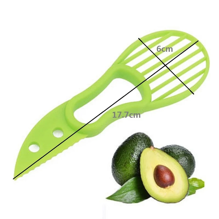 Многофункциональная ломтерезка 3 в 1 для авокадо Ломтерезка масла и фруктов резак