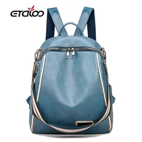 2020 new fashion tassel women backpack high quality youth leather backpack for teenage girls female school shoulder bag backpack