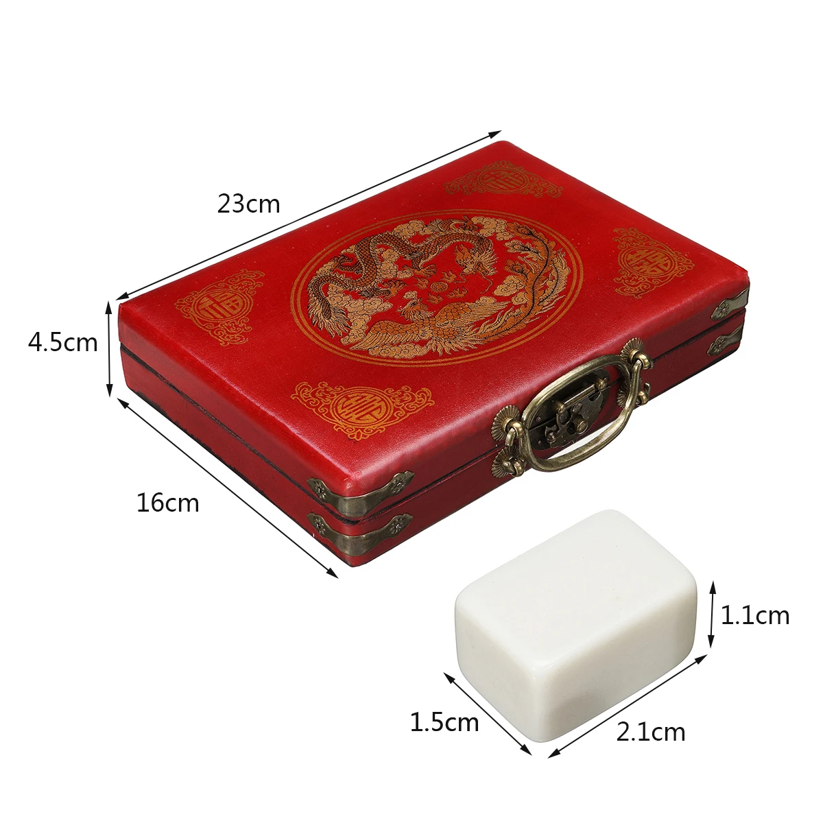 Классический набор для игры в маджонг Топ карточная игра 144 Вт многоцветный