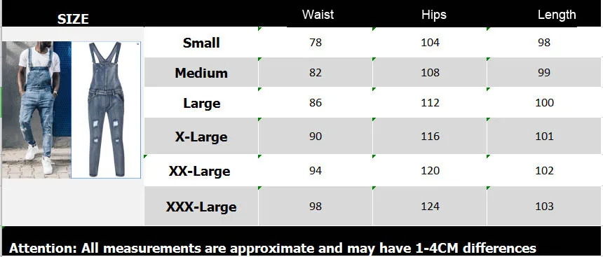 

Denim Bib Overalls Light Blue Color S-xxxl Sizes Jeans Mens Cargo Work Pants Coveralls Men Loose Style Long Denim Men Jeans