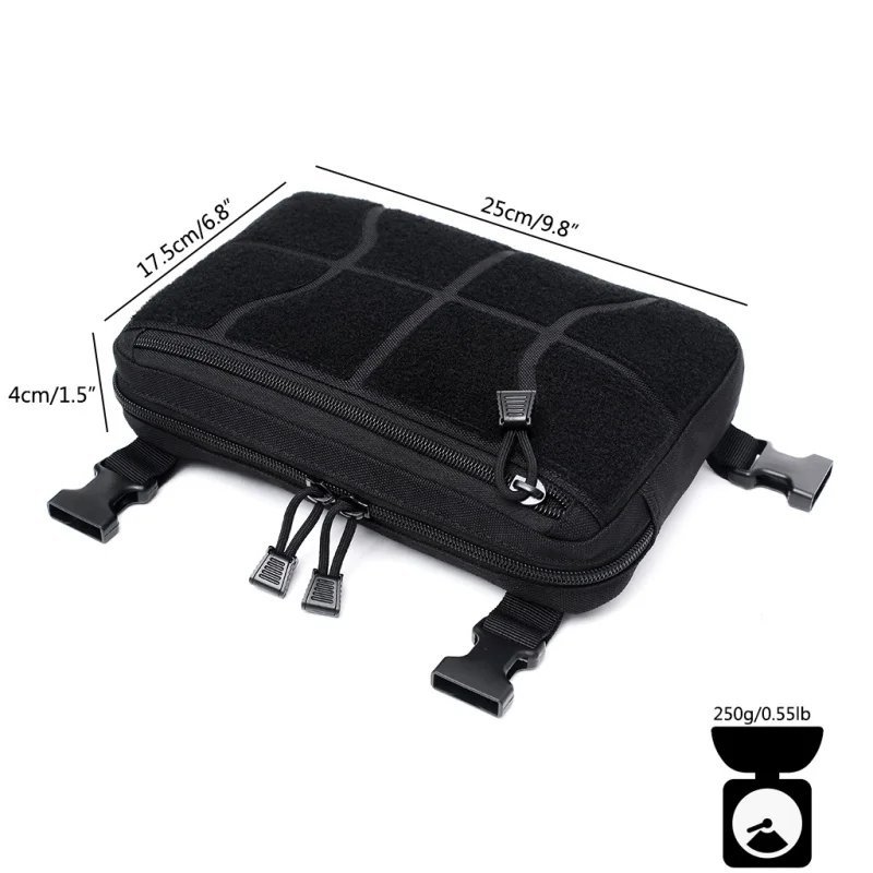 Functional Tactical Chest Bag Military Quick Take Off Portable Tool Bag Training Running Hunting Cell Phone Pockets