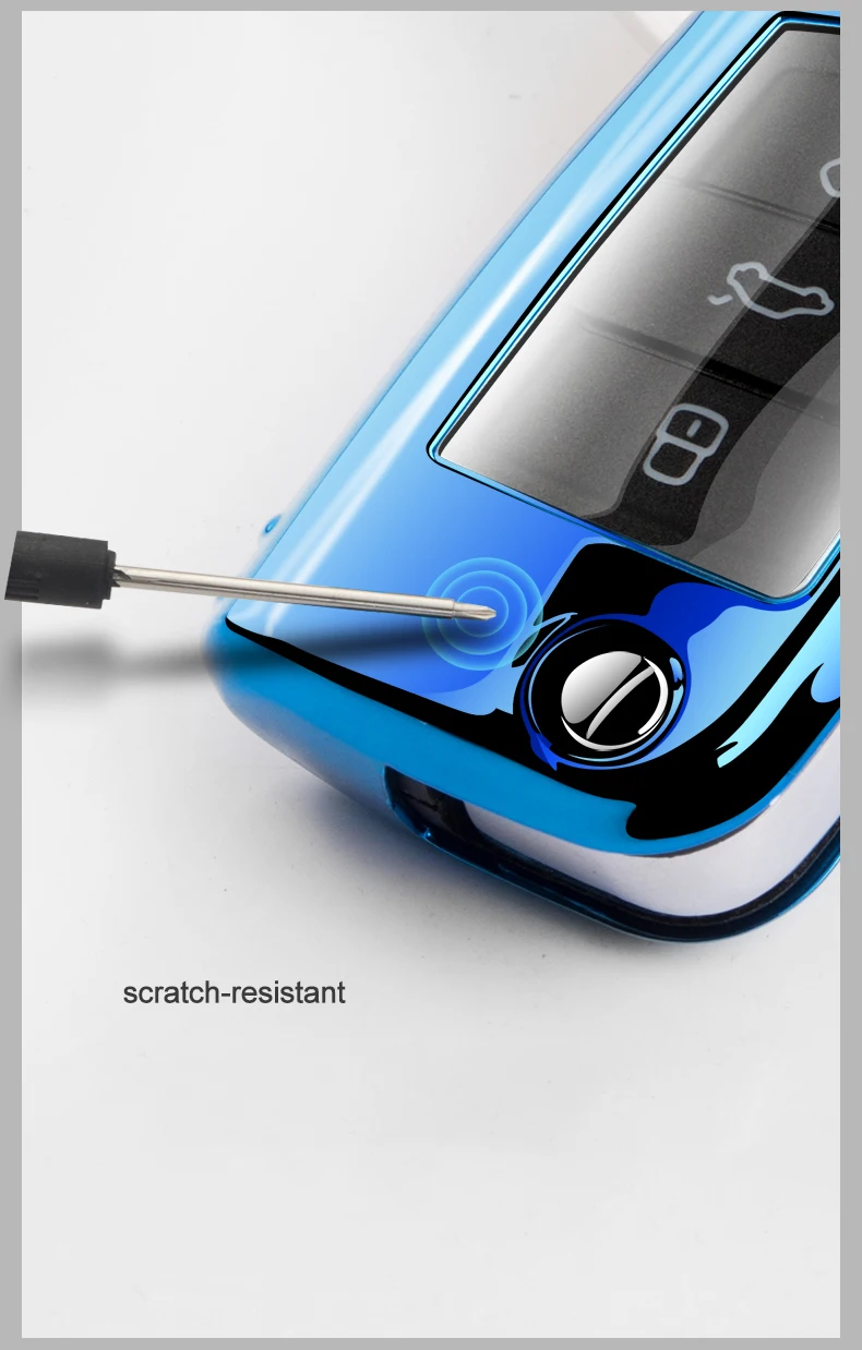 Новый мягкий ТПУ цветной Чехол для автомобильного ключа VW Golf 7 MK7 Seat Leon Ibiza Polo Volkswagen