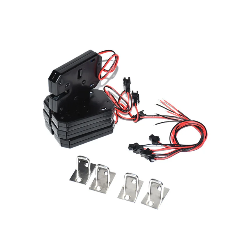 4 шт. Электромагнитные замки для шкафов и ящиков 12 в пост. Тока 2 А|Электрический