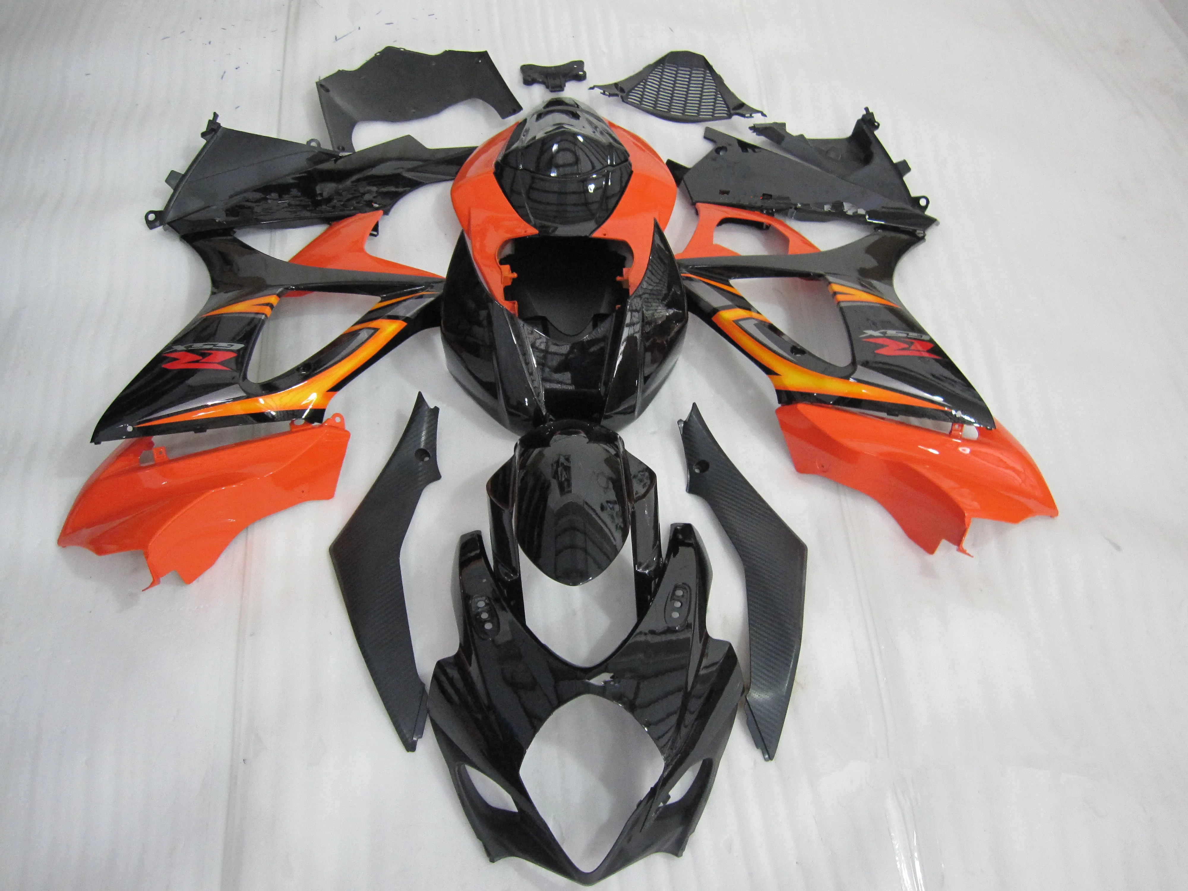 Обтекатели подходят для GSXR-1000 K7 2007 2008 GSXR1000 07 08 ABS мотоцикл обтекатель комплект