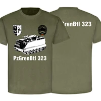 bundeswehr 6 company pzgrenbtl 323 m113 armored mortar cart t shirt summer cotton o neck short sleeve mens t shirt new s 3xl