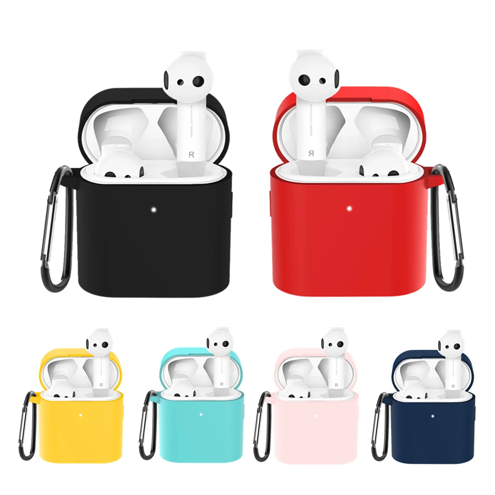 Защитный чехол из ТПУ для Mi Air 2S/2 с рамкой беспроводных Bluetooth наушников Xiaomi Airdots Pro