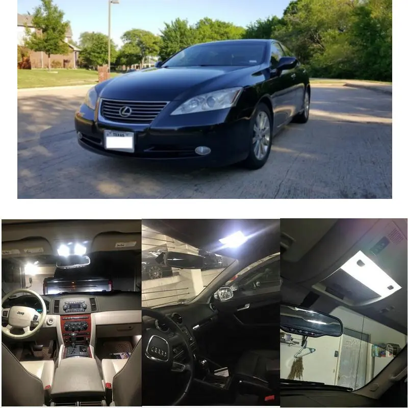 

Внутренние светодиодные лампы для 2007 Lexus ES350 GX470 RX400h SC430 LX470 LS460 IS250 IS350 RX350 GS350 GS430 GS450h