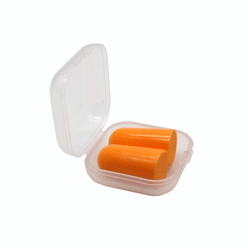 10 пар/лот одноразовые мягкие поролоновые затычки для ушей защиты слуха Шум