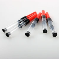 10pcs caliber 2 6mm plastic pump cartridges fountain pen converter stationery office school supplies writing