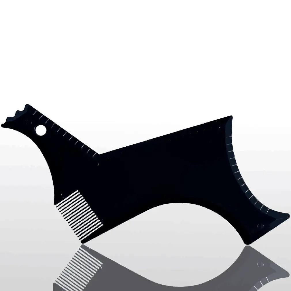 

Men Beard Trim Shaving Shaping Styling Template Comb Men's Double Sided Beards Combs Beauty Tool for Hair Design Styling Tool