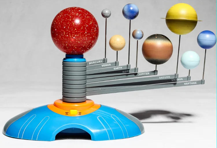 Solar System Model Eight Planets Demonstration Astronomical Teaching Instrument Children's Science Toys |