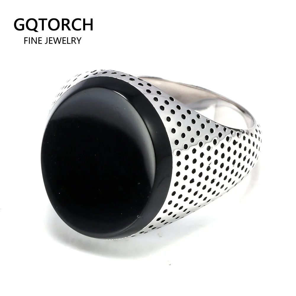 Настоящее 925 пробы серебряные кольца минималистичные геометрические для мужчин