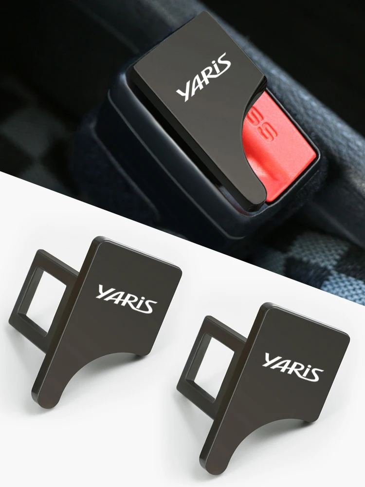 Скрытая пряжка для ремня безопасности автомобиля Toyota yaris 1 шт. | Автомобили и