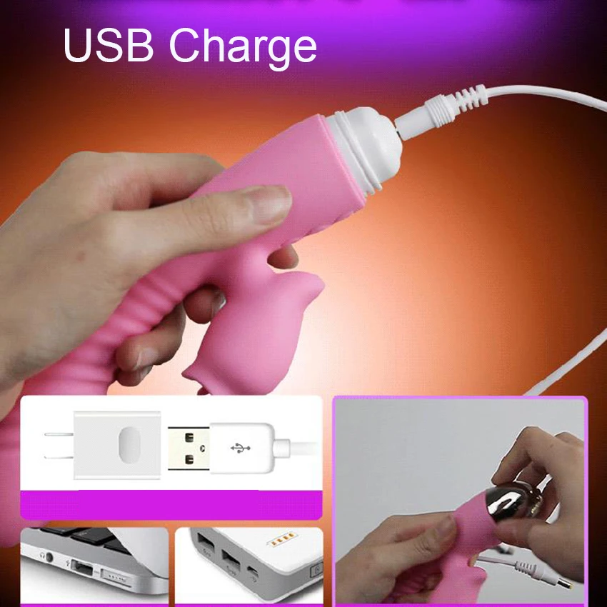 Leten G Spot фаллоимитатор вибратор секс игрушка для Для женщин лизать клитор