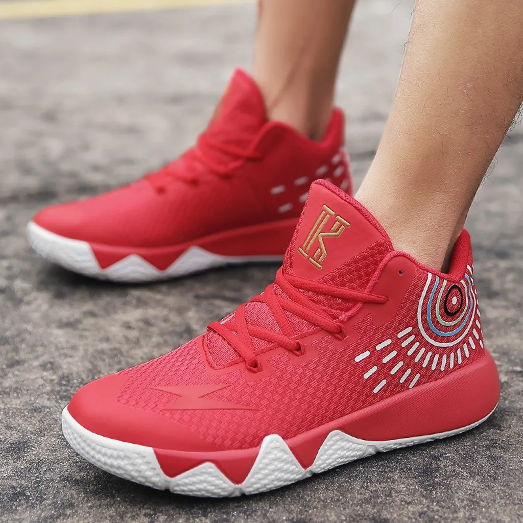 Новая Баскетбольная обувь для мужчин и женщин мужские высокие спортивные