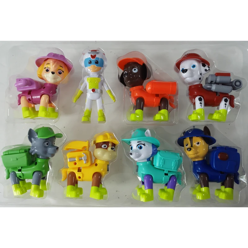 19 Paw Patrol спасательный автобус, собака, автомобиль, фигурки, набор игрушек, щенок, спасательный автомобиль, круизер штаба, смотровая башня, детская edcation игрушка в подарок - Цвет: 19