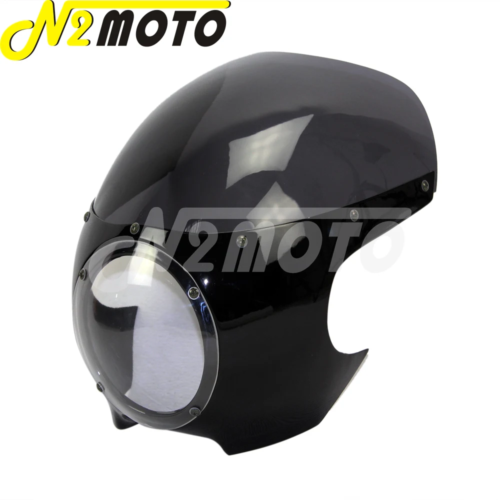 Мотоциклетный ретро фонарь 5 75 дюйма обтекатель фонасветильник подсветка Cowl 3/4