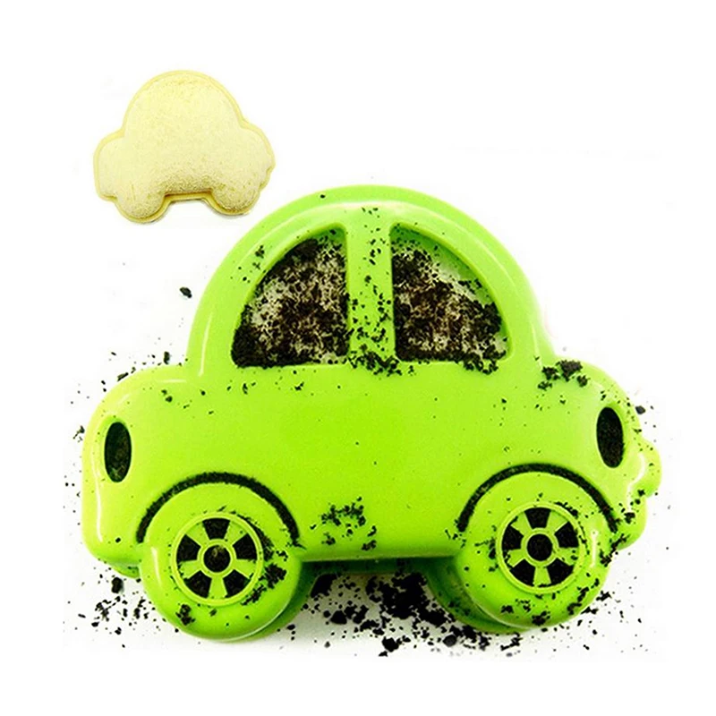 

Sandwich Bread Mold Cupcake Cake Decorating Tools Sandwich Cutter Green Car Shaped Cake Bread Mould Cake Tool 2021