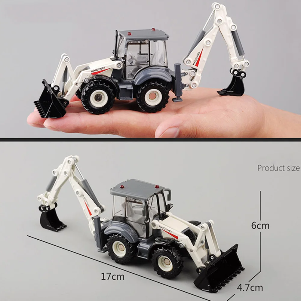 Pokich Радиоуправляемый автомобиль игрушки 1:50 имитационная модель Backhoe ковш для