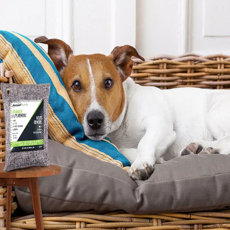 

2/4pcs Air Purifying Bags Nature Fresh Charcoal Bamboo Air Purifying Bag Mold Odor Purifier Bamboo Charcoal+non-woven Fabric Car