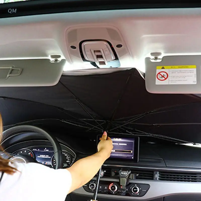 

Car Sun Shade Protector Parasol Auto Front Window Sunshade Sun Protection Heat Insulation Windshield Cover Protective 13MF