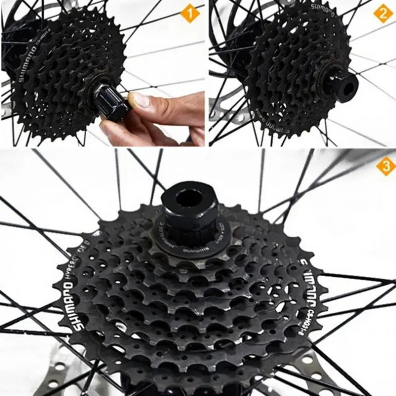 

4pcs Durable Bicycle Repair Tool Combo Bottom Bracket Flywheel Chainwheel Crank Remover Repair Tool Kits Accessories