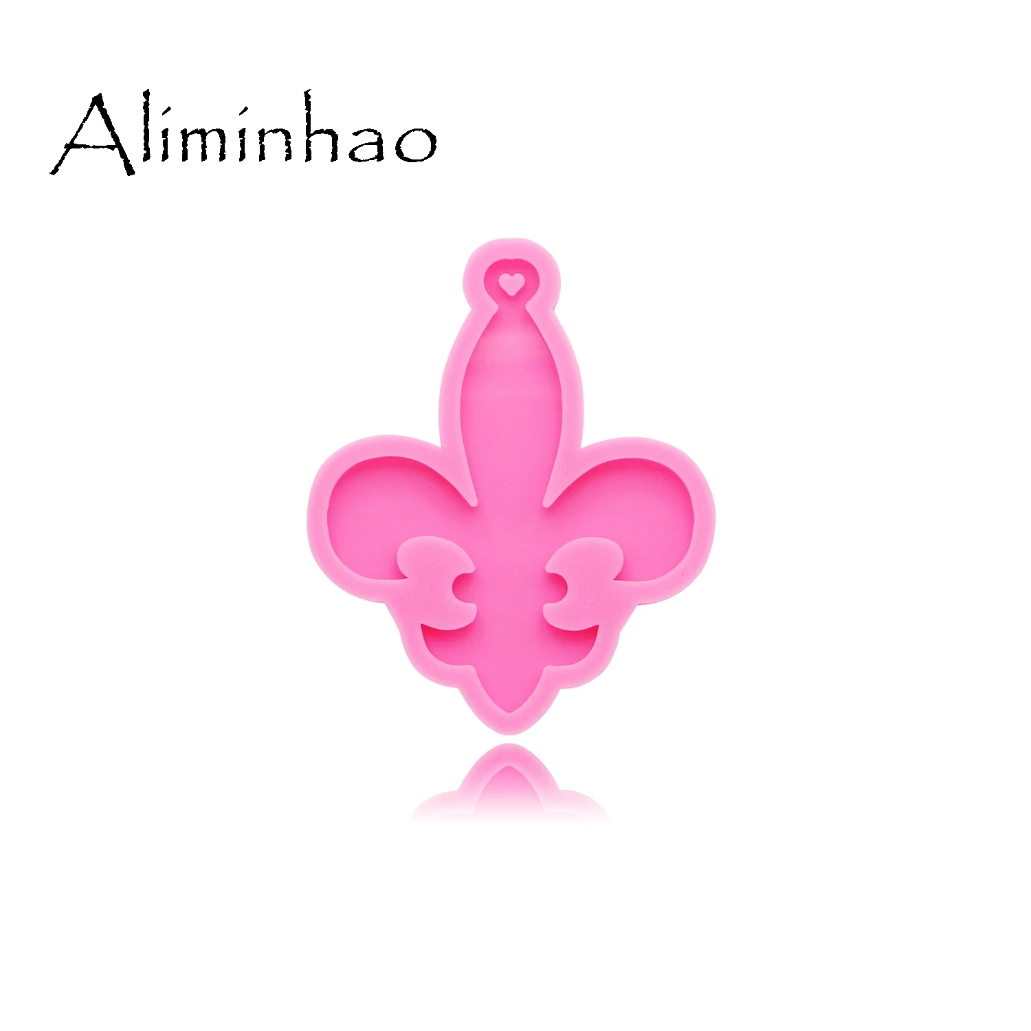 DY0176 Pink DY0194 блестящие Бейсбол и Якорь силиконовые формы DIY мира эпоксидной формы брелок баскетбол силиконовые формы - Цвет: DY0176 Pink